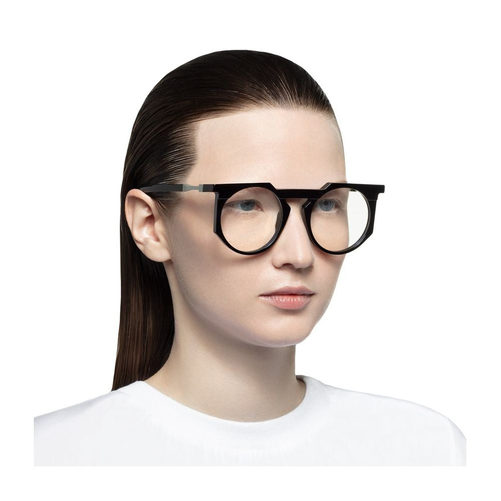 Vava Wl0025 Geometric Round Sunglasses With Articulated Temples