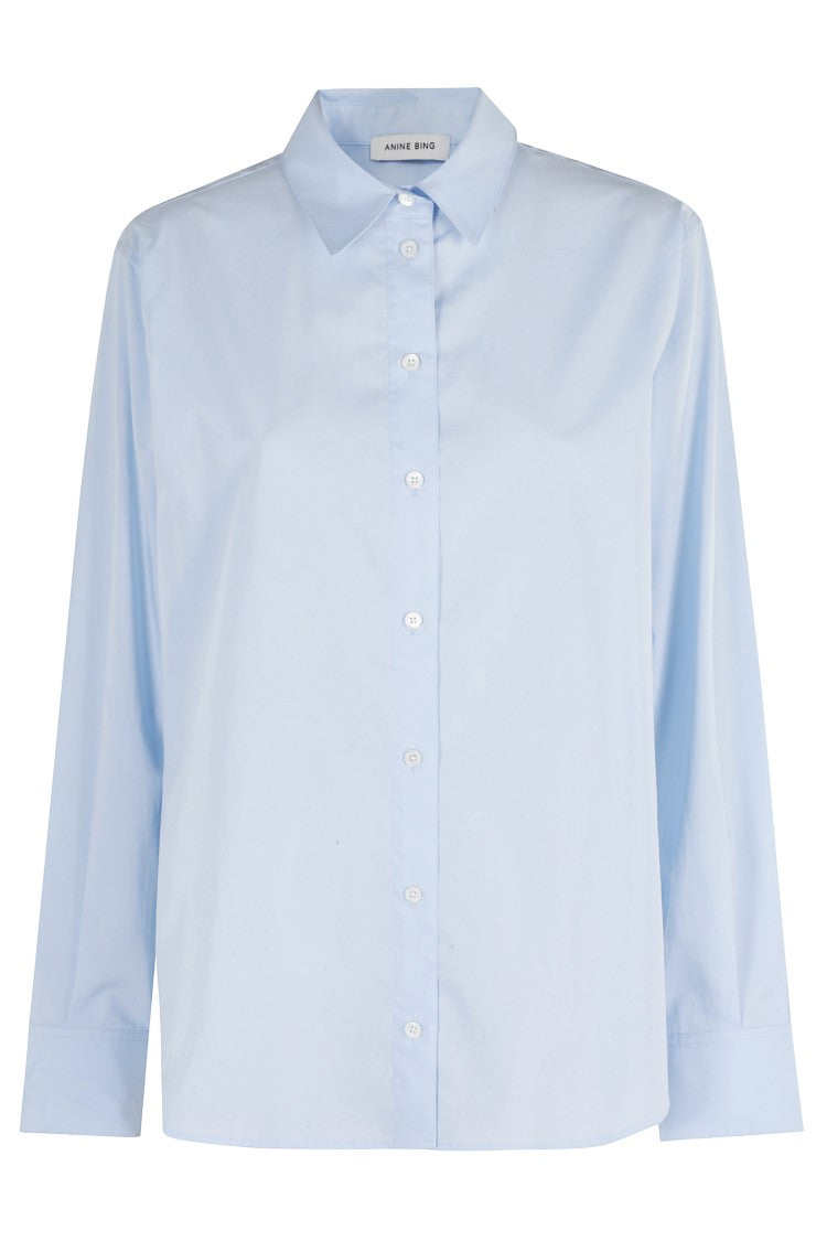 Anine Bing Light Blue Essie Shirt