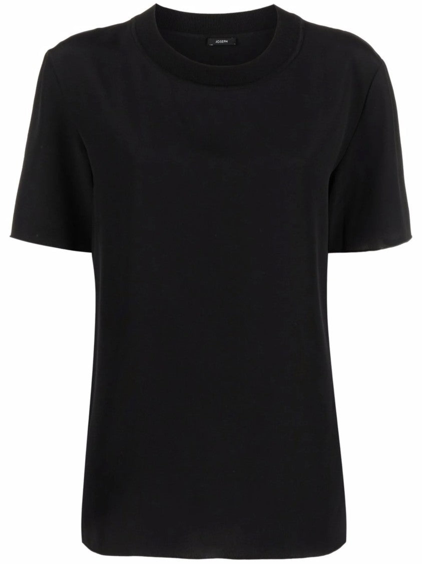 Joseph Silk Blouse With Short Sleeves