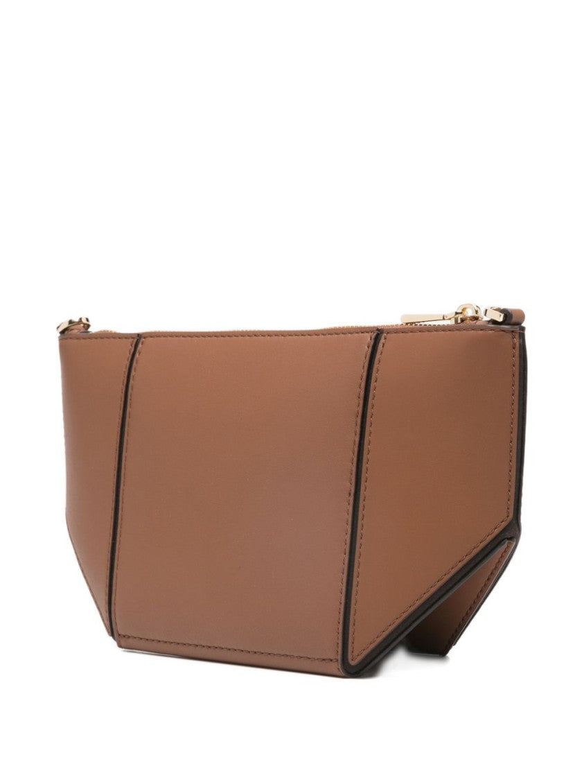 Michael Kors Structured Crossbody Bag In Smooth Calf Leather