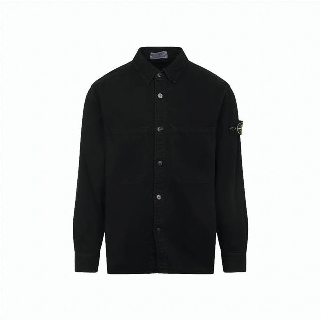 Stone Island Classic Button-Down Long Sleeve Shirt