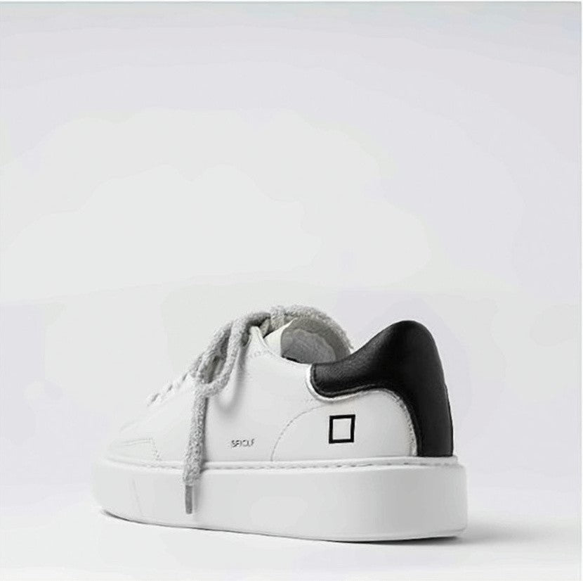 D.A.T.E Sfera Calf Leather Stitched Sneakers