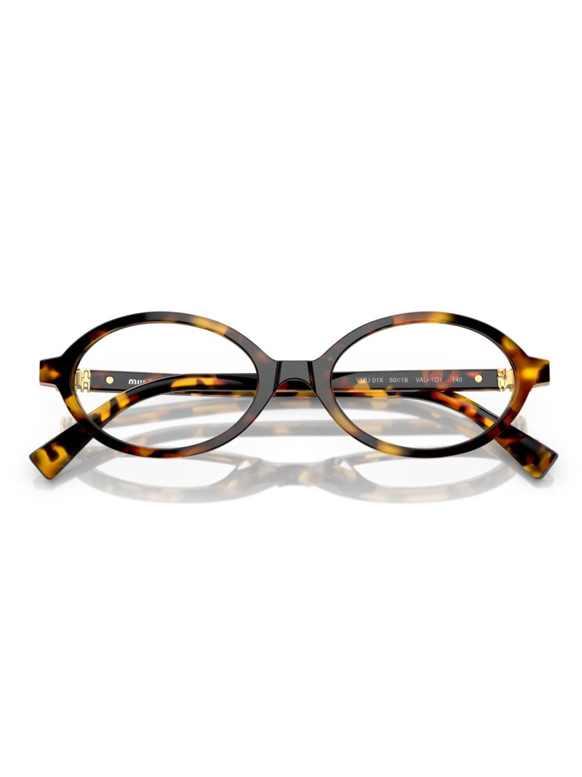 Miu Miu Brown 01Xv Vista Tortoiseshell Frames
