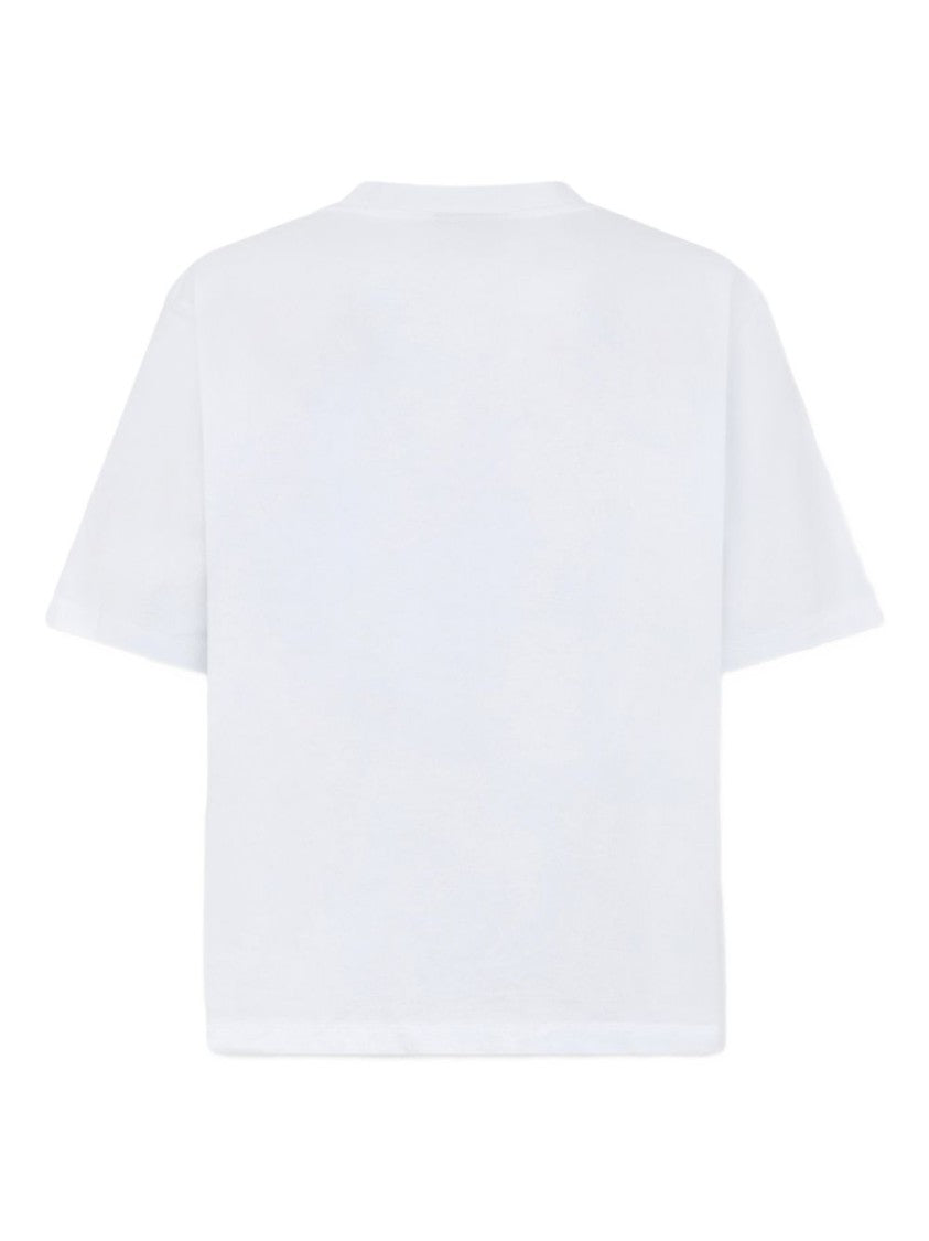 Dsquared2 Short-Sleeve T-Shirt With Logo Detail And Red Accent