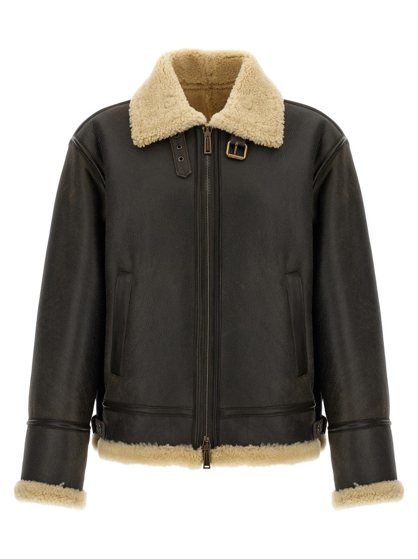 Dsquared2 Aviator' Sheepskin Jacket