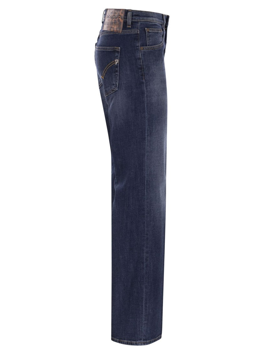 Dondup Jacklyn - Wide-Leg Stretch Denim Jeans
