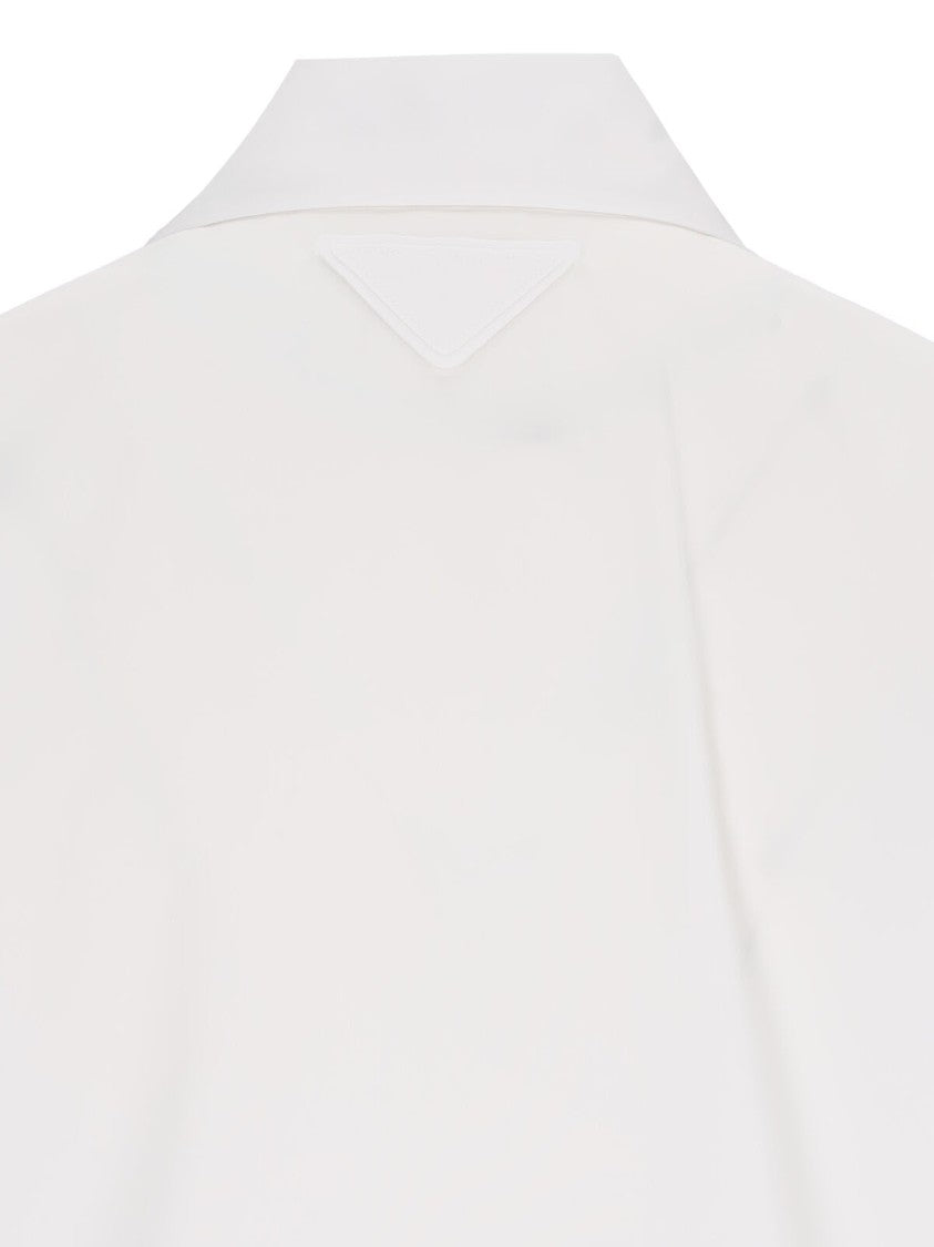 Prada Embroidered Shirt – White