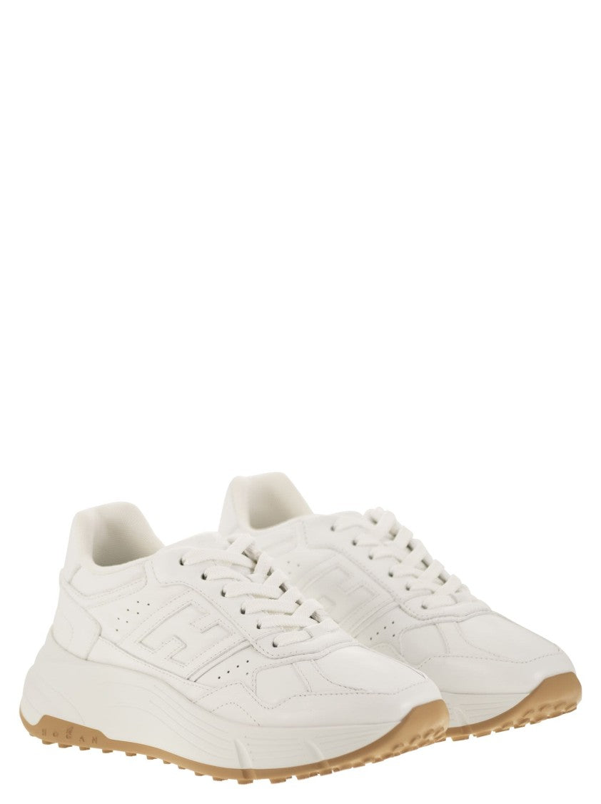 Hogan H669 - Hi-Fi Leather Trainers