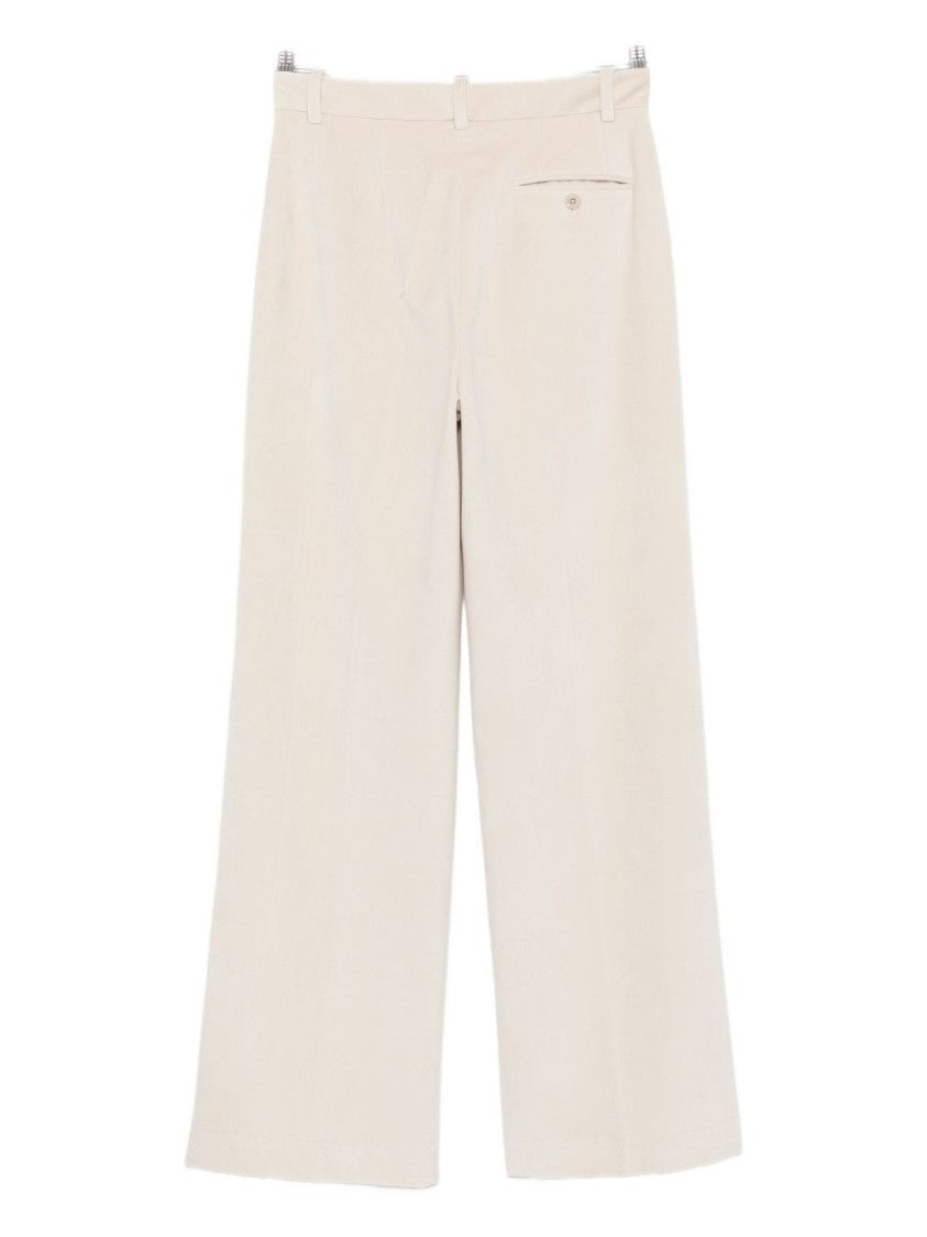 Circolo 1901 Wide-Leg Trousers With High Waist