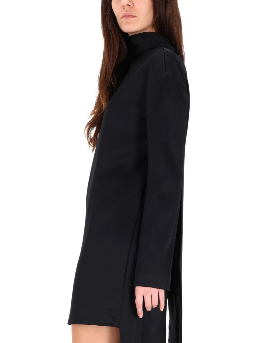 Tom Ford Black Cocktail Dress With High Neckline