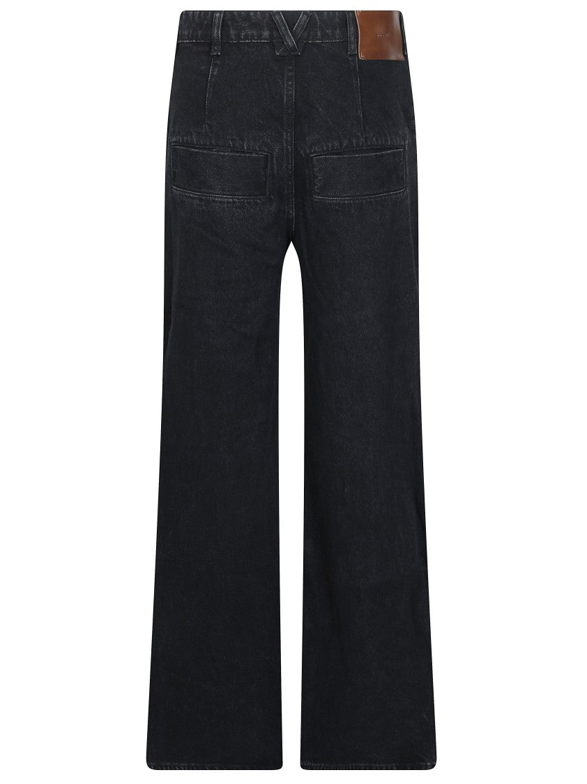 Entire Studios Dem V2 High-Waisted Wide-Leg Jeans