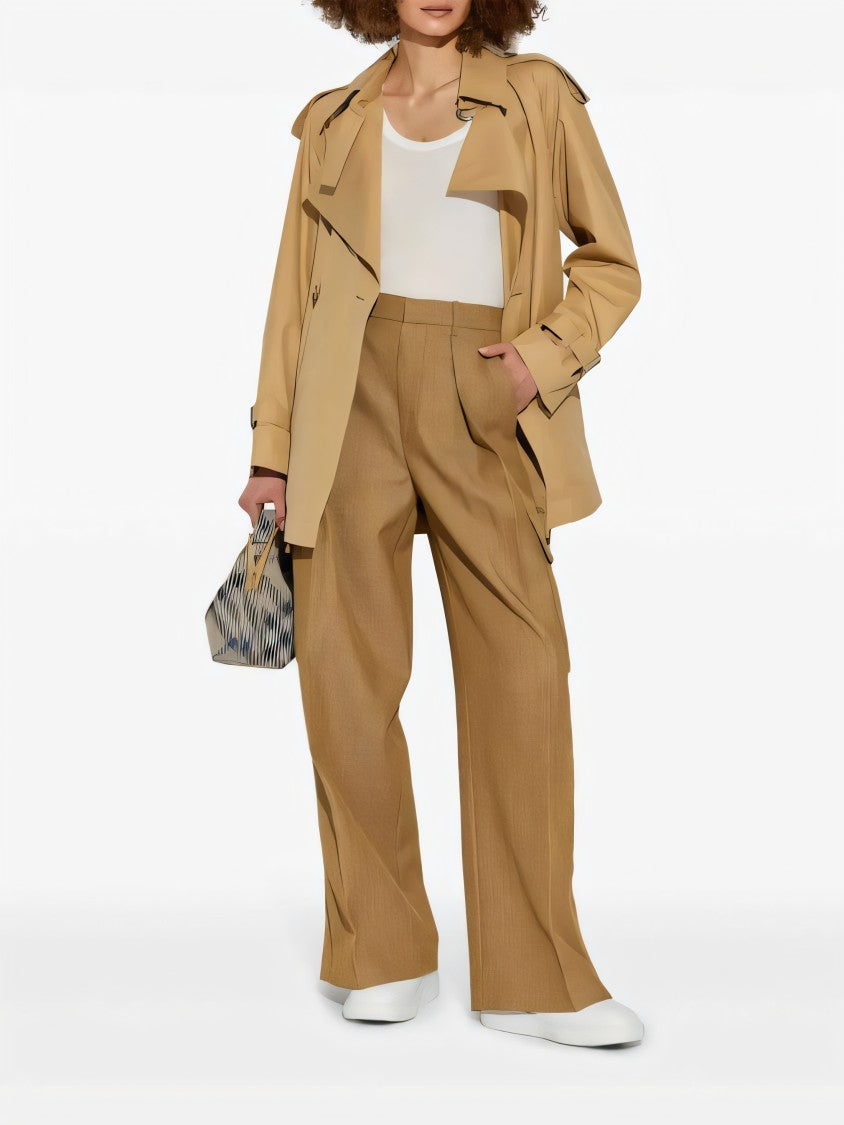 Burberry Classic Trench Coat With Belted Waist