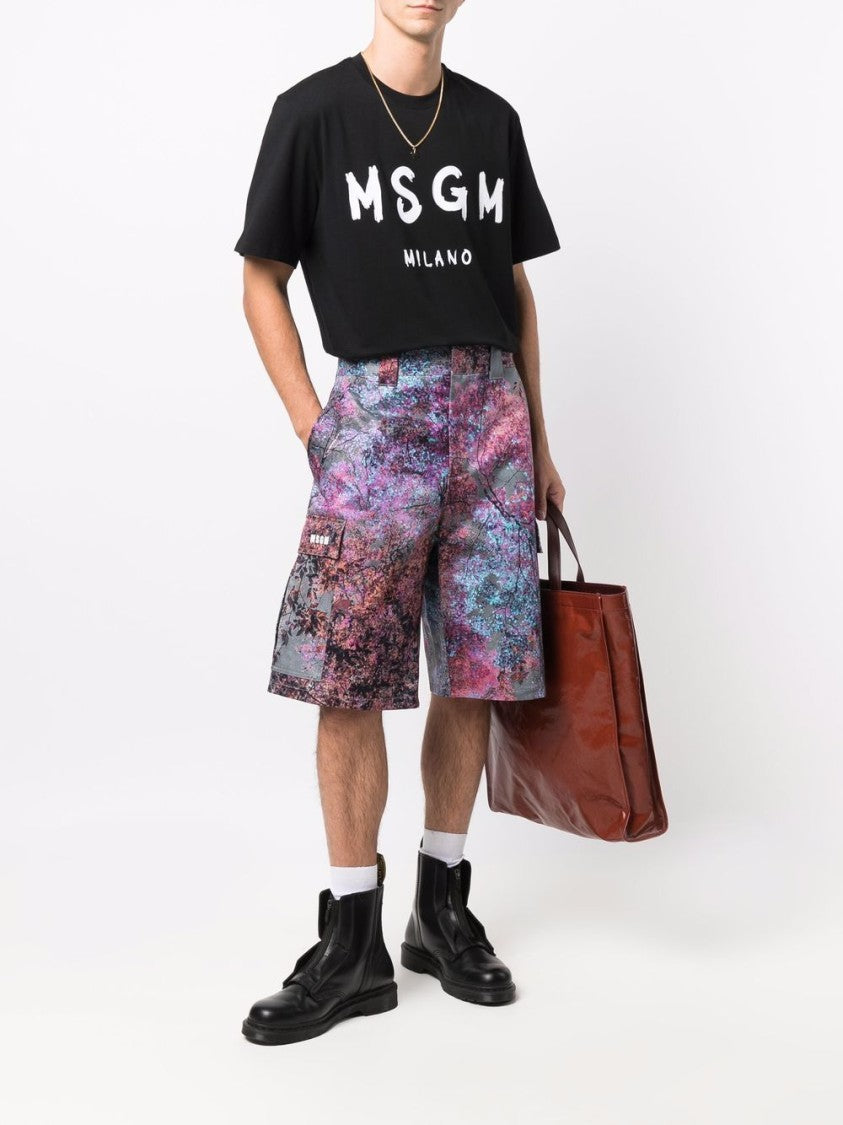 Msgm Graphic Print T-Shirt