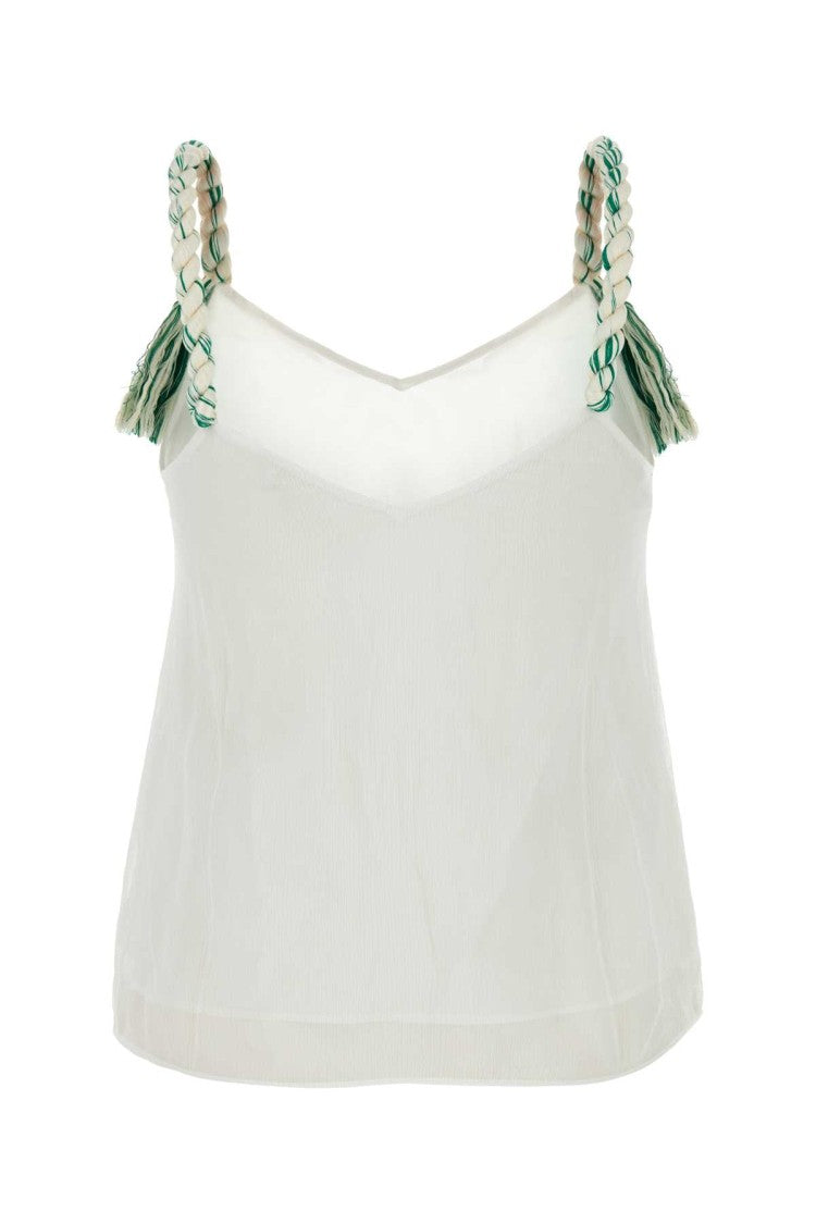 J. W. Anderson White Tulle Top