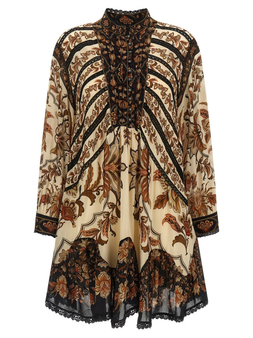 Farm Rio Majestic Garden Sand' Dress