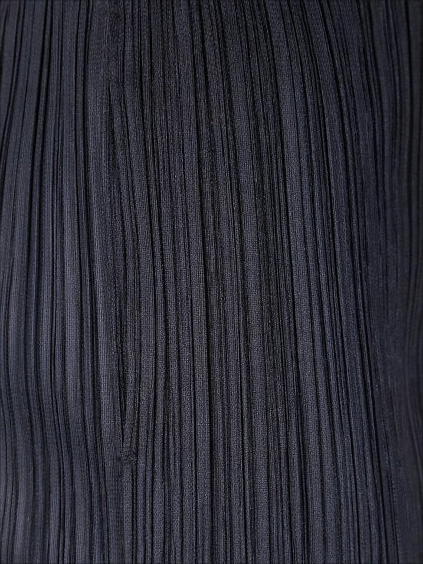 Pleats Please Pleated Textured Tapered Jogger Pants