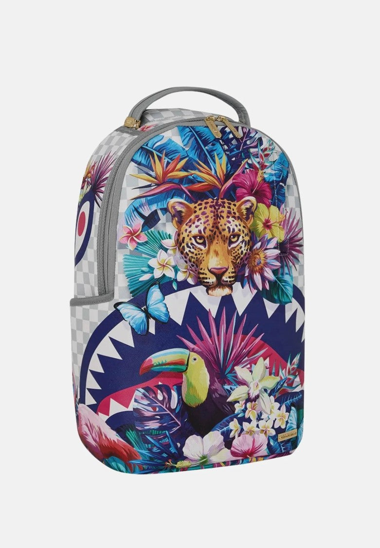 Sprayground Flowering Jungle Shark Backpack