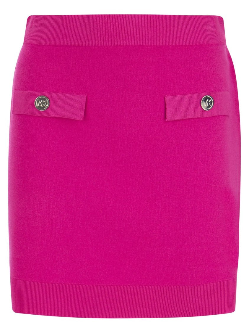 Michael Kors Eco Mini Skirt With Pocket