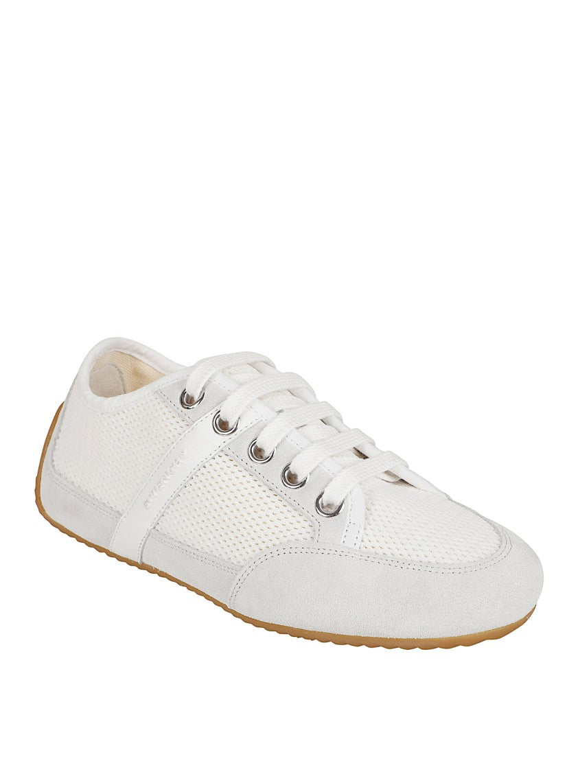 Givenchy Low-Top Sneakers In Mesh And Suede