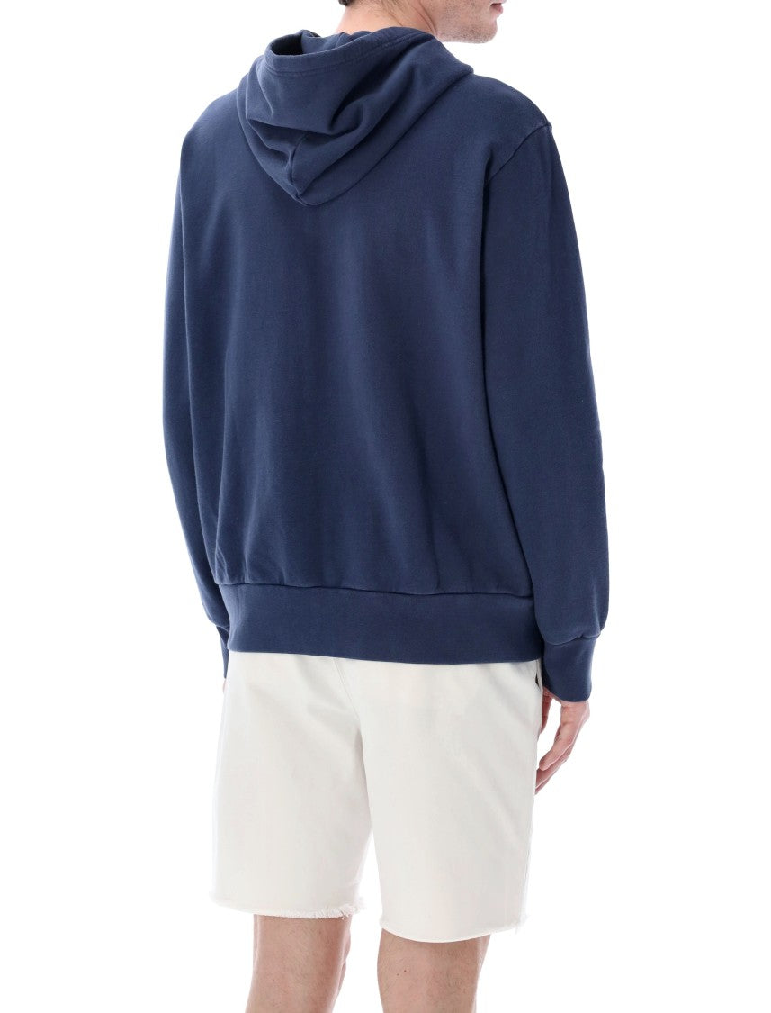 Polo Ralph Lauren Pony Embroidered Cotton Blend Hoodie