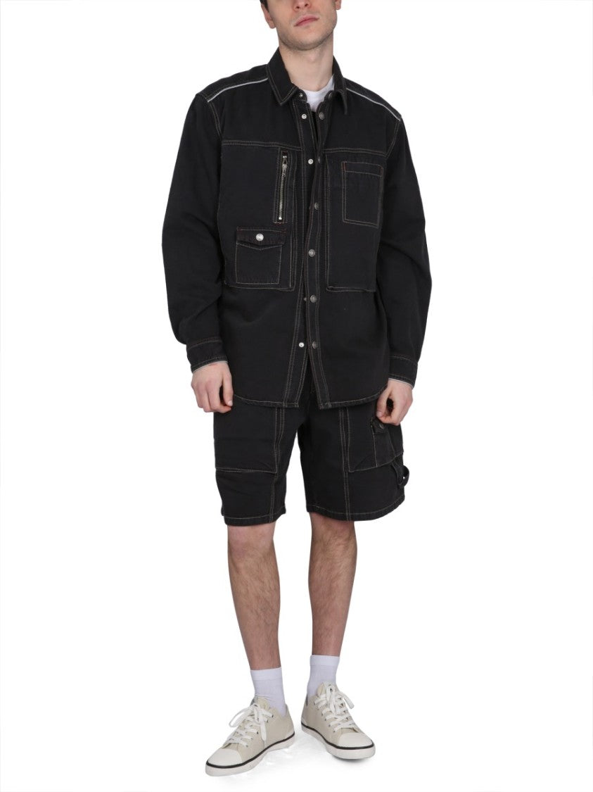 Isabel Marant Peio Denim Bermuda Shorts