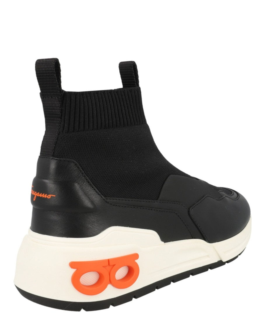 Ferragamo Cosma Sock High-Top Sneakers