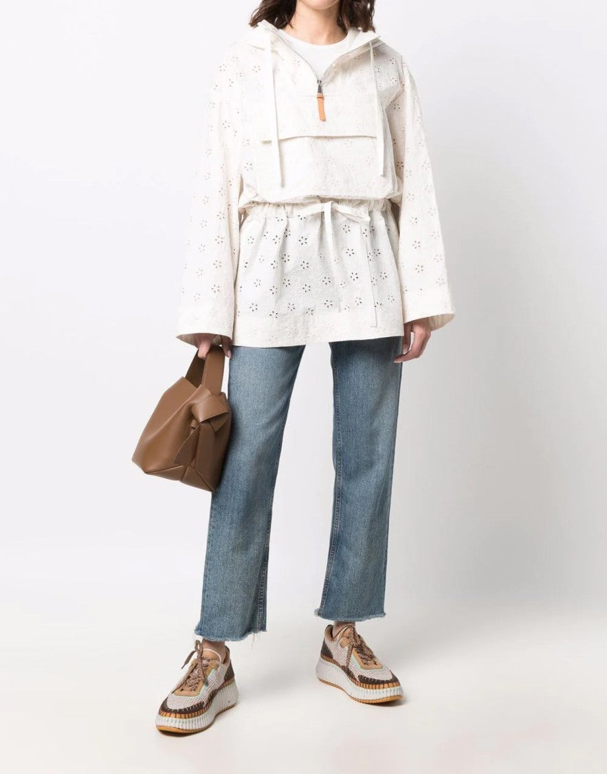 Moncler 2 Moncler Genius 1952 Asnen Broderie Anglaise Cape