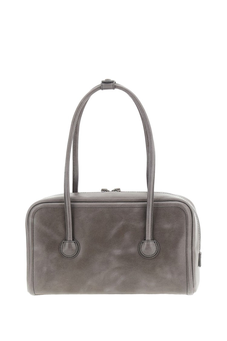 Margesherwood Premium Leather Small Shoulder Bag With Zip Closure