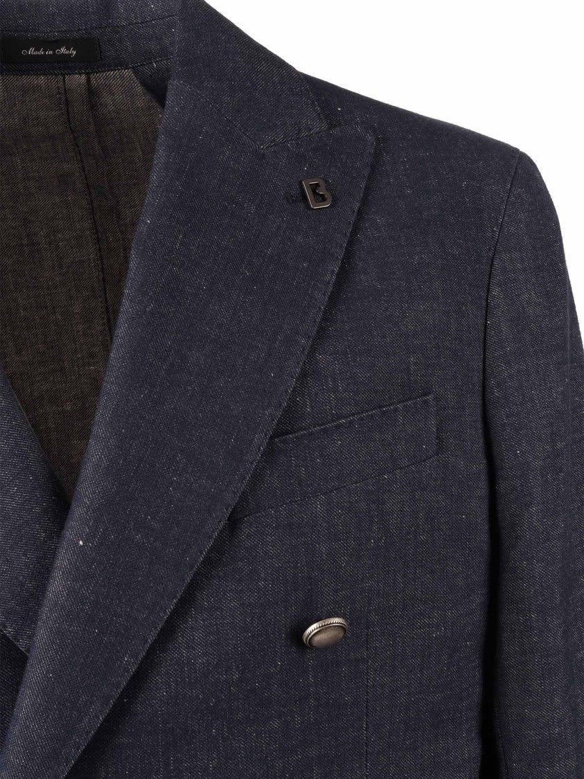Breras Double Breasted Structured Blazer