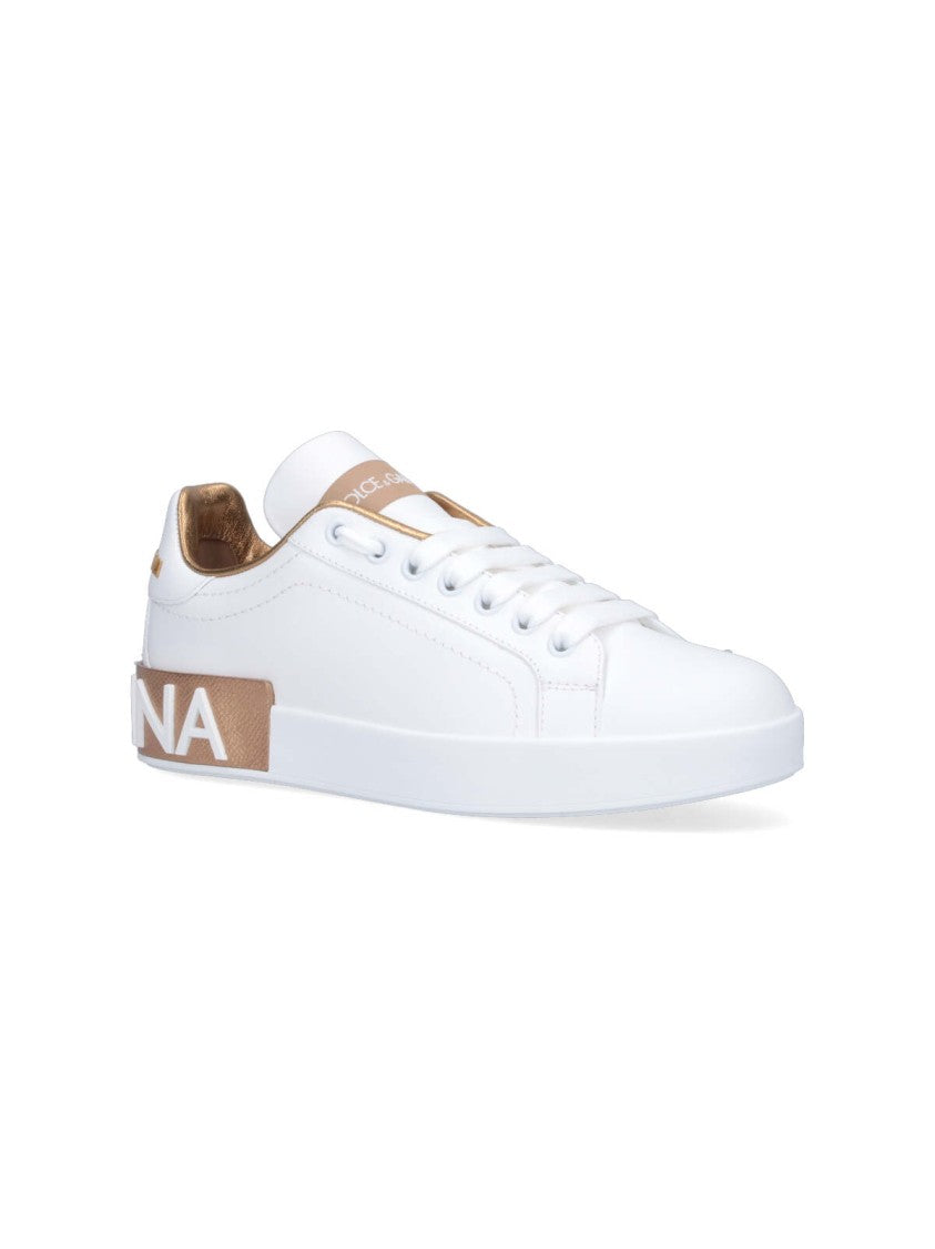 Dolce & Gabbana "Portofino" Sneakers – White
