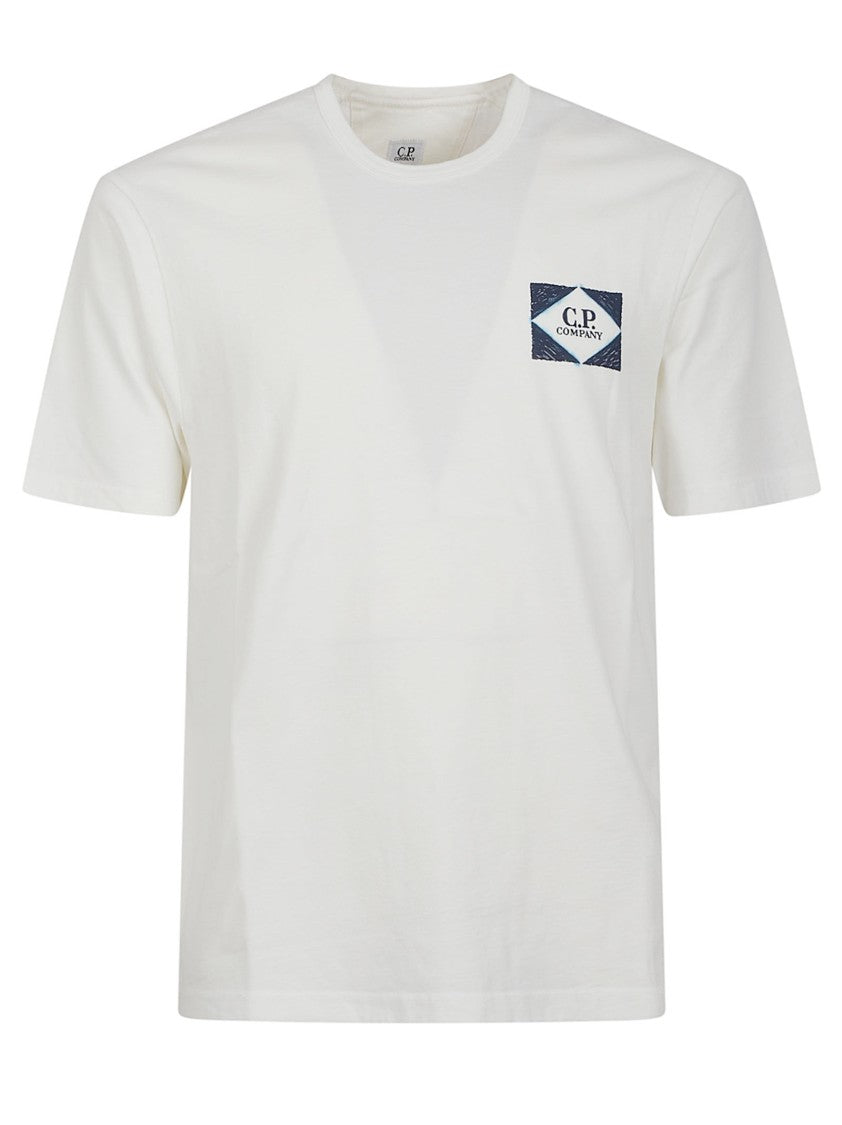 C.P. Company Classic Round Neck T-Shirt With Graphic Print