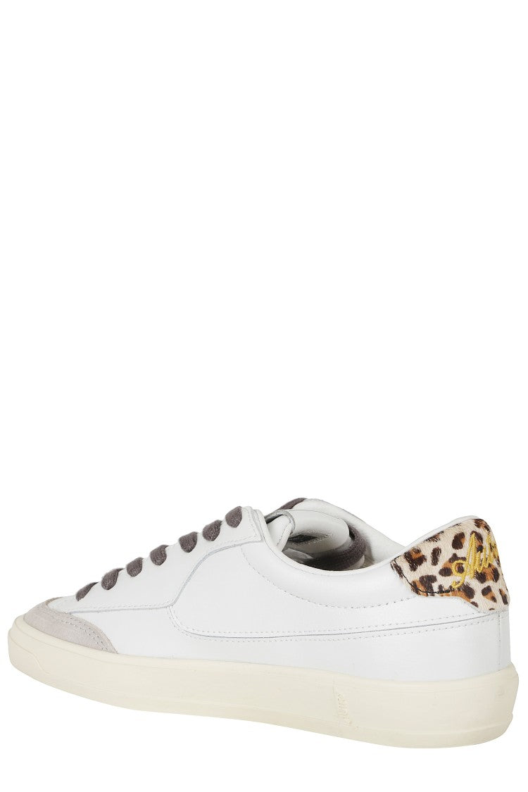 Autry White Windscape Low Suede Leather Sneakers