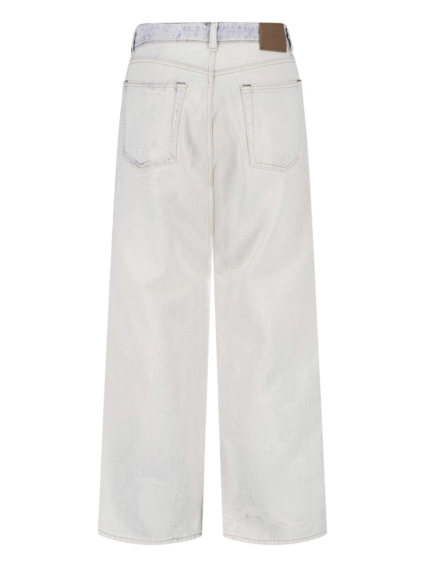 Our Legacy Light Blue Third Cut Distressed Jeans