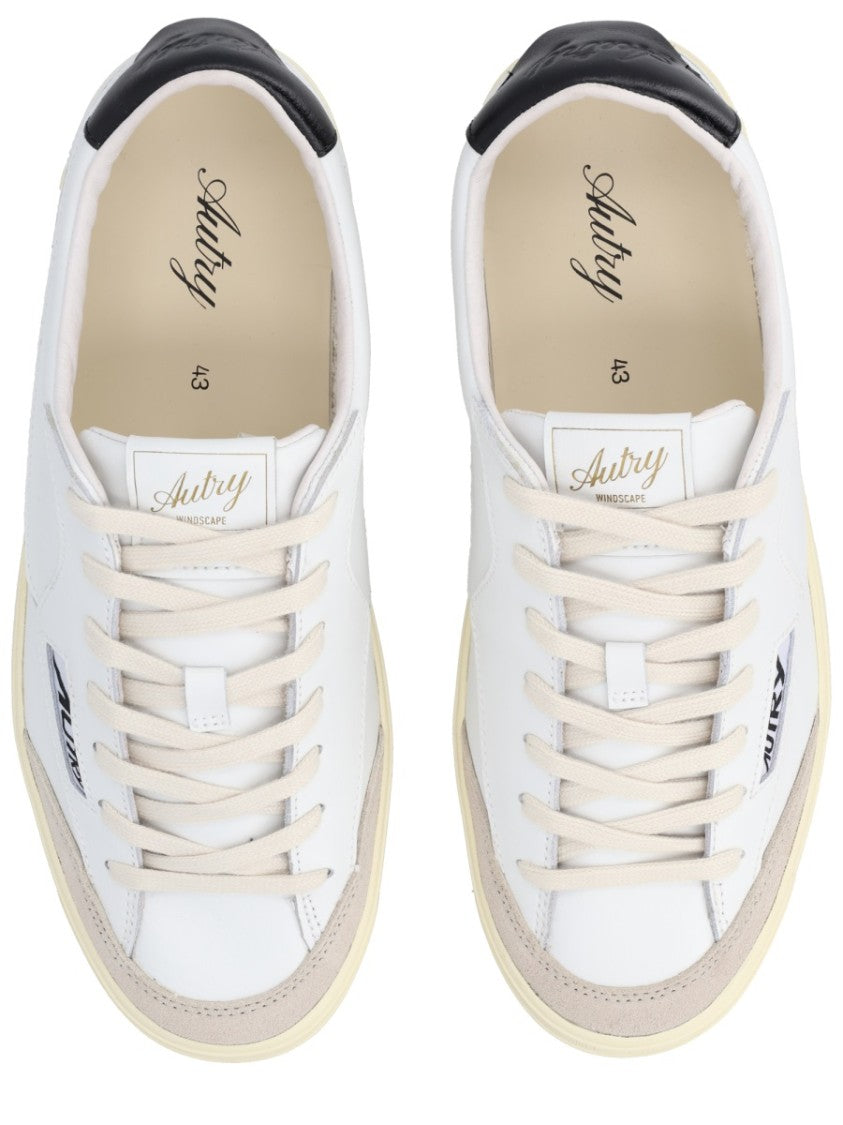 Autry Windscape Low Smooth Leather Sneakers