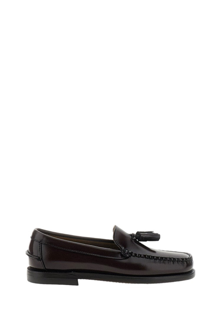 Sebago Burgundy Will Classic Leather Tassel Loafers