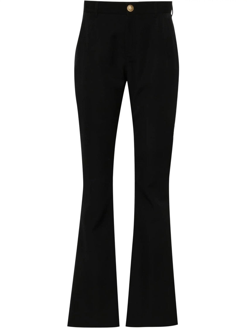 Balmain Flared Trousers With High Waist And Tailored Fit