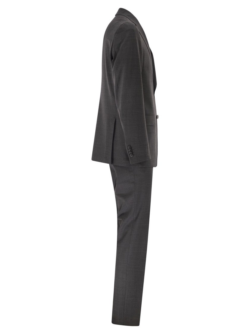 Boss Stretch Virgin Wool Blend Suit
