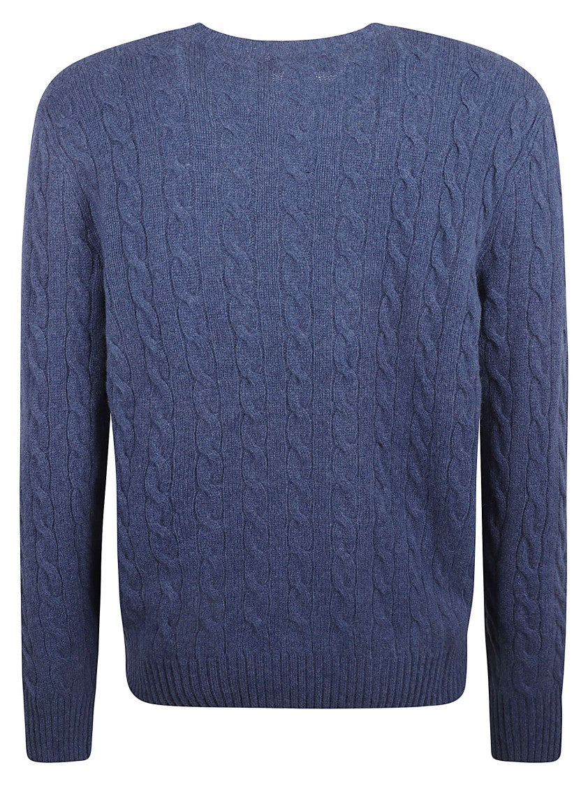 Polo Ralph Lauren Blue Wool Blend Sweater