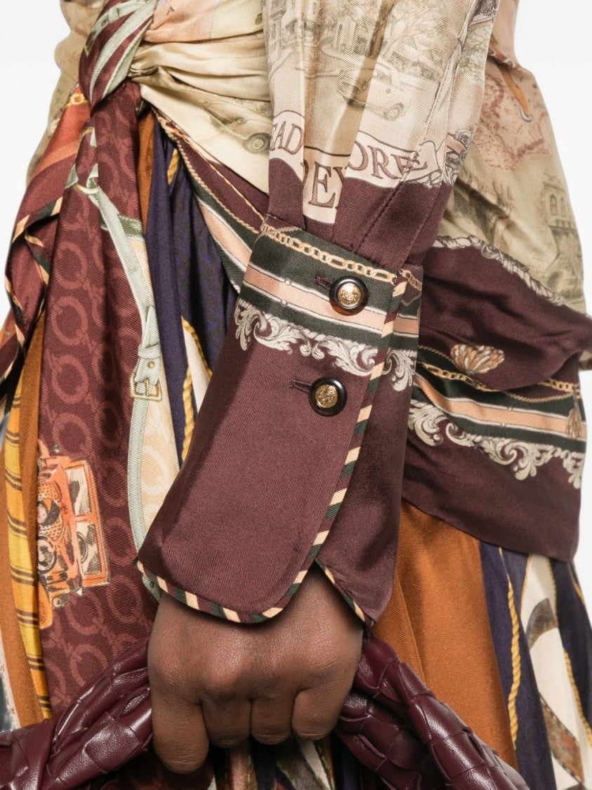 Zimmermann Vintage-Printed Silk Shirt