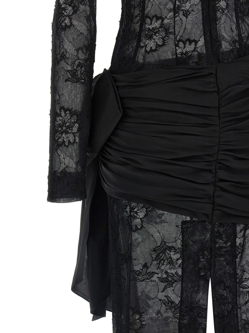 Alessandra Rich 'Lace Bustier' Dress