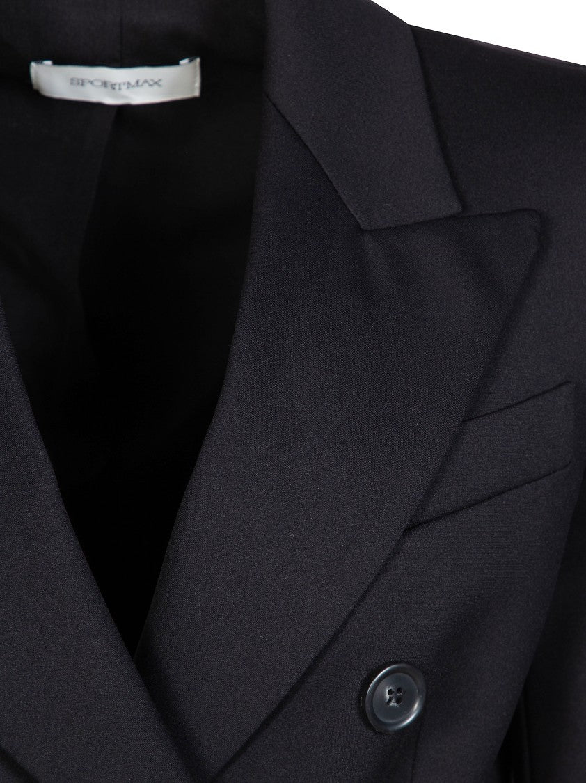 Sportmax Arco Structured Double Breasted Blazer