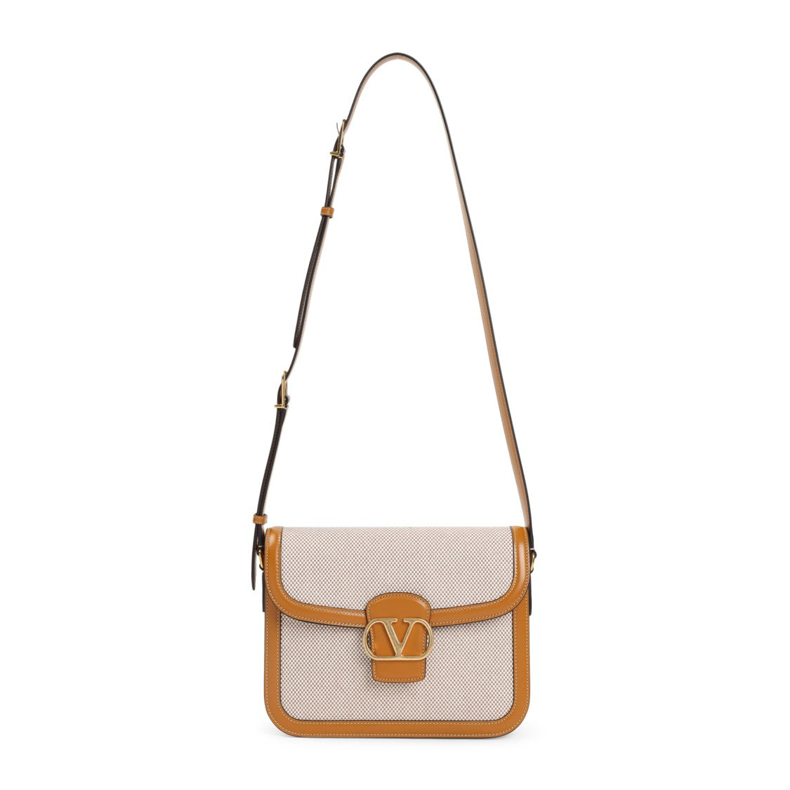 Valentino Natural Beige Textile Mini Bag