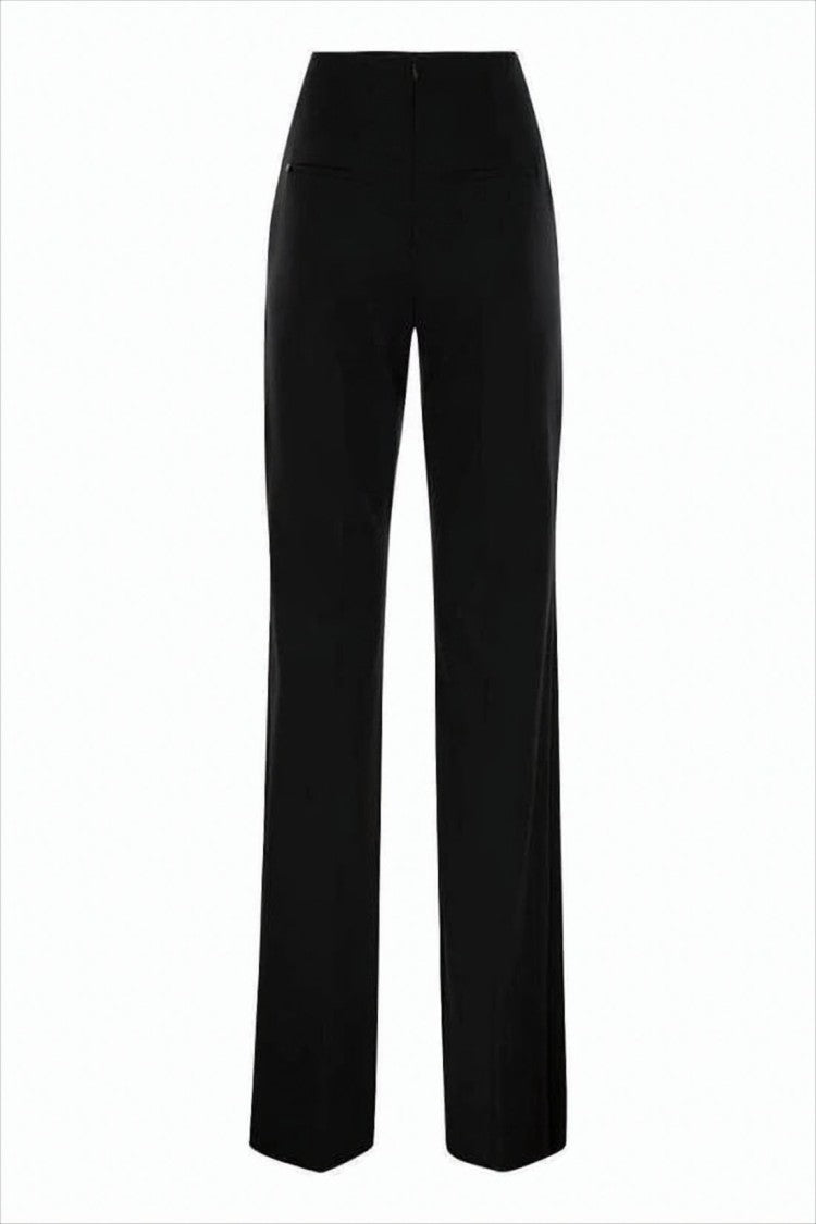 Max Mara Sleek Tailored Pants With High Waist