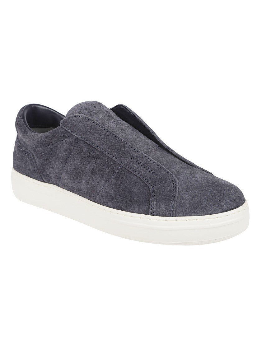 Hogan Suede Basketball-Inspired Sneakers With Lightweight Sole And Embossed Logo