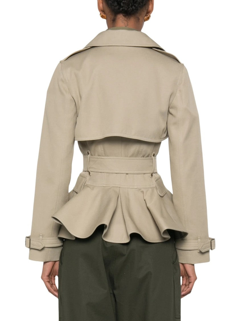 Burberry Beige Cotton Pembury Trench Coat
