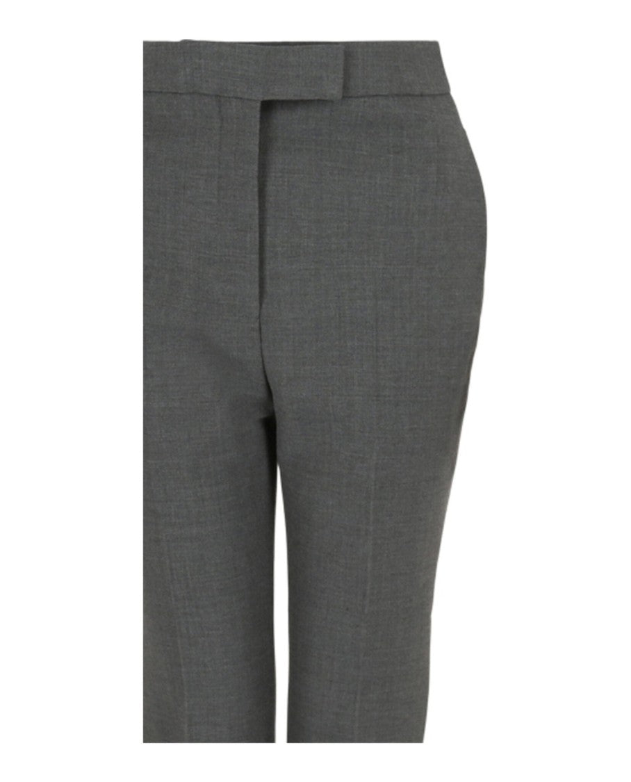 Ferragamo Straight Leg Wool Trousers
