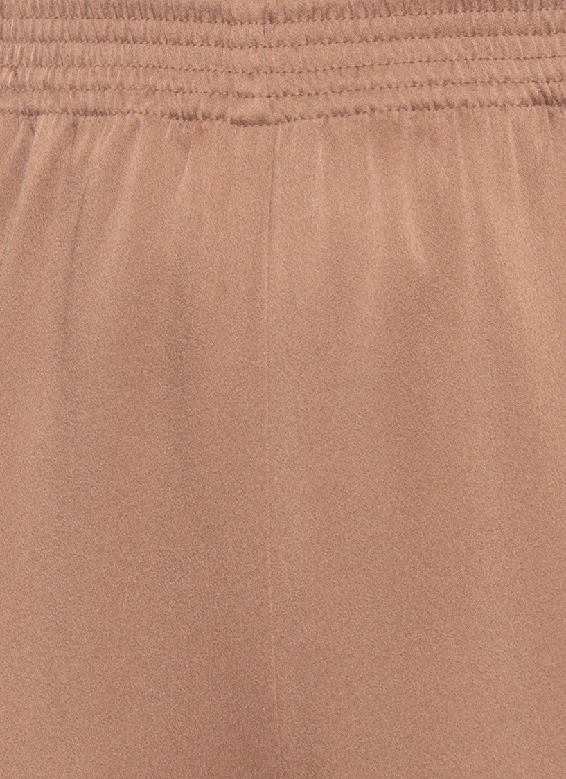 Fabiana Filippi Brown Drawstring Viscose Straight-Leg Pants