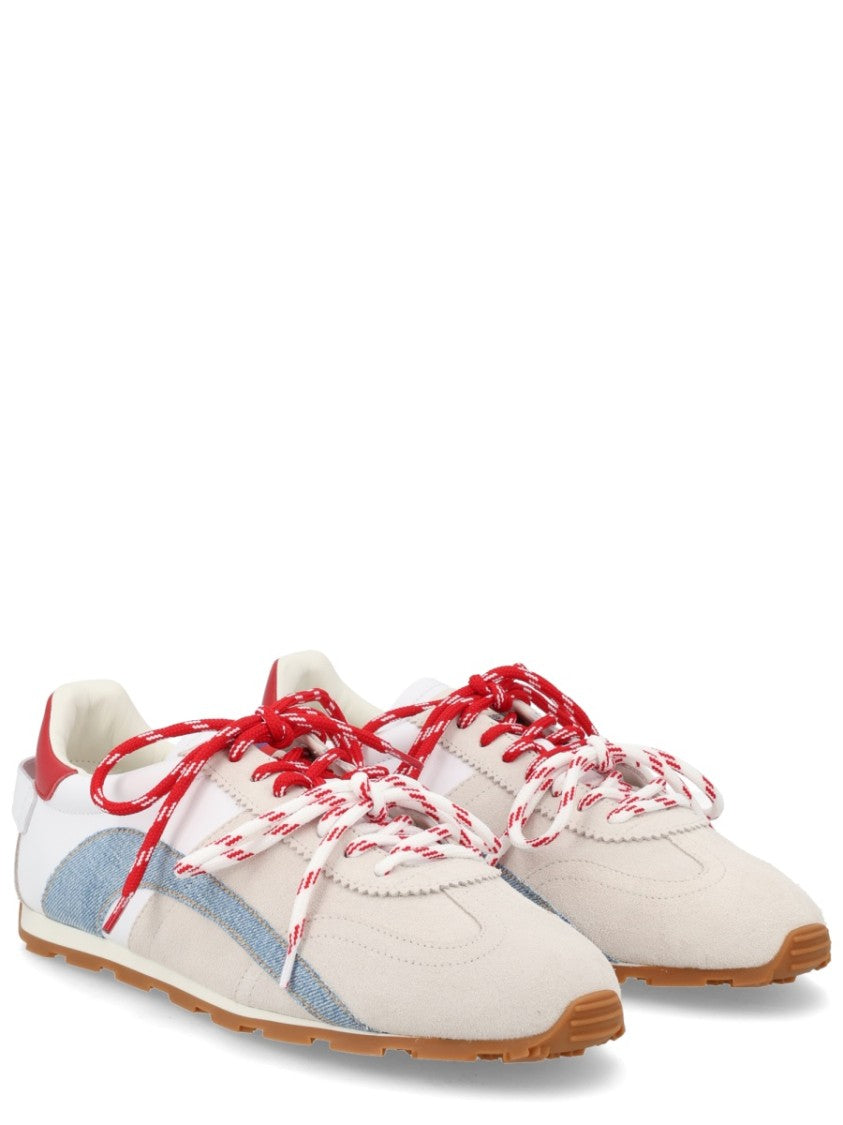 Dsquared2 Beige Dc-642 Maple Leaf Sneakers