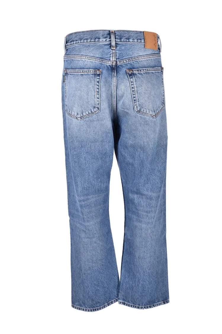 Haikure Cotton Jeans - Blue