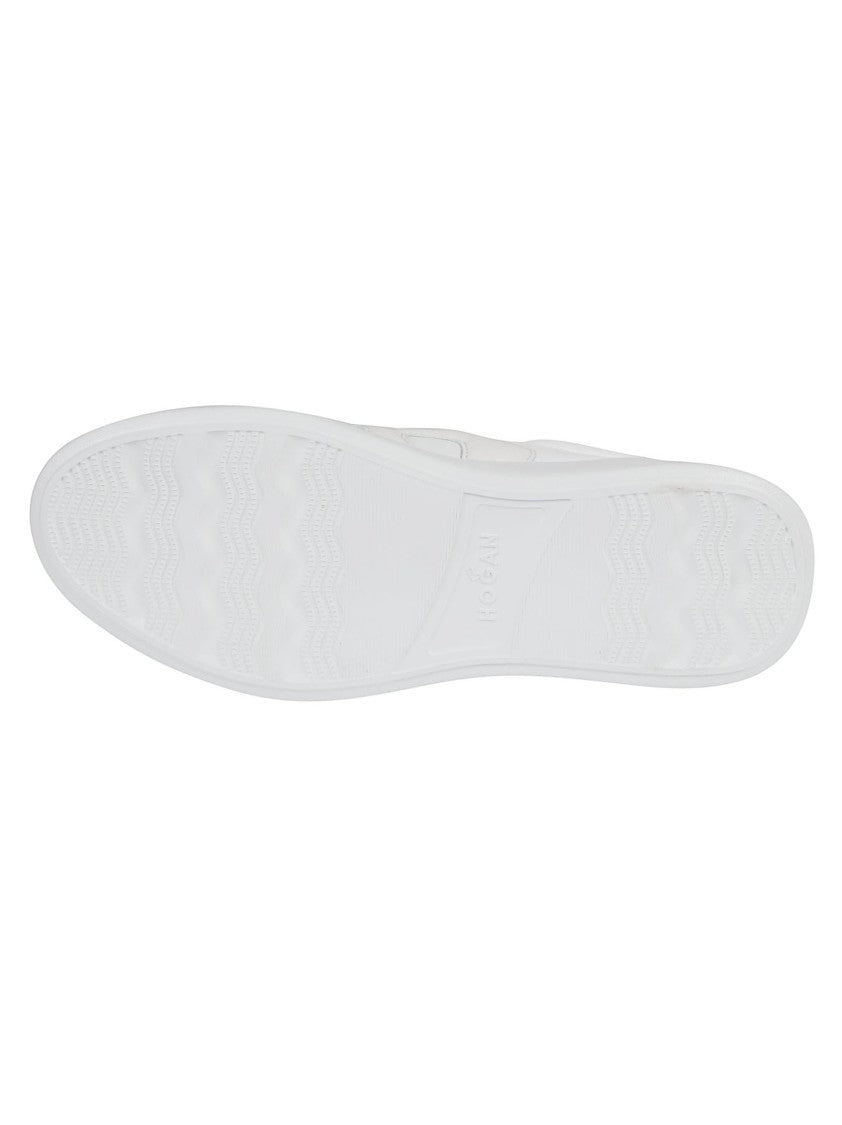 Hogan Rebel H564 White Leather Sneakers